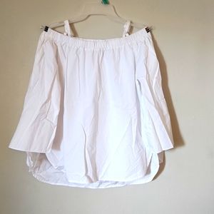 Women Off the shoulder dress shirt